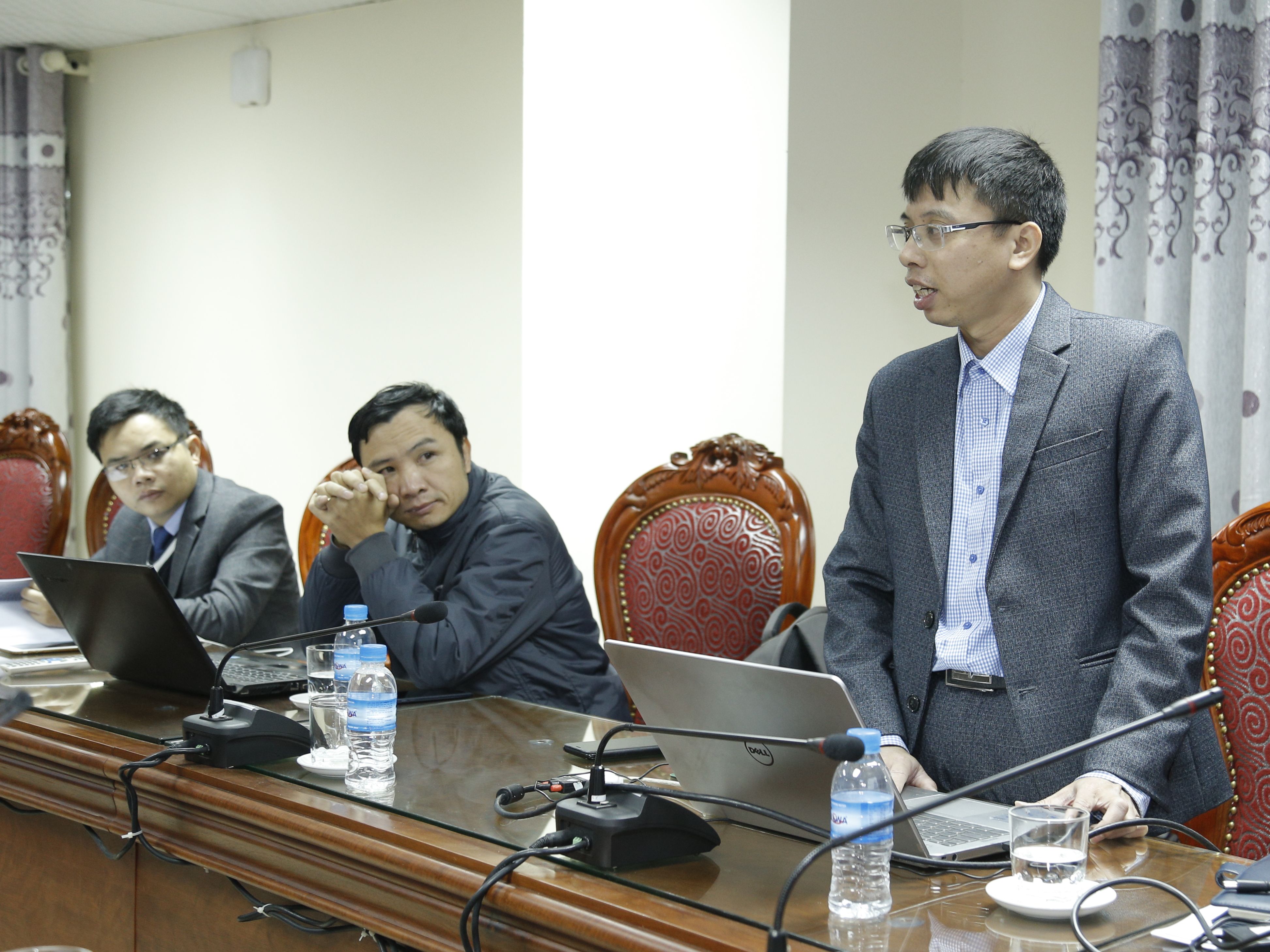 TS. Quách Đức Cường với “ Nghiên cứu phát triển mạng cảm biến giám sát, cảnh báo, phát hiện nguy cơ cháy nổ trong tầng hầm các tòa nhà cao tầng”