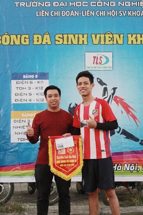 Chung kết và bế mạc giải bóng đá nam sinh viên khoa Điện 2018