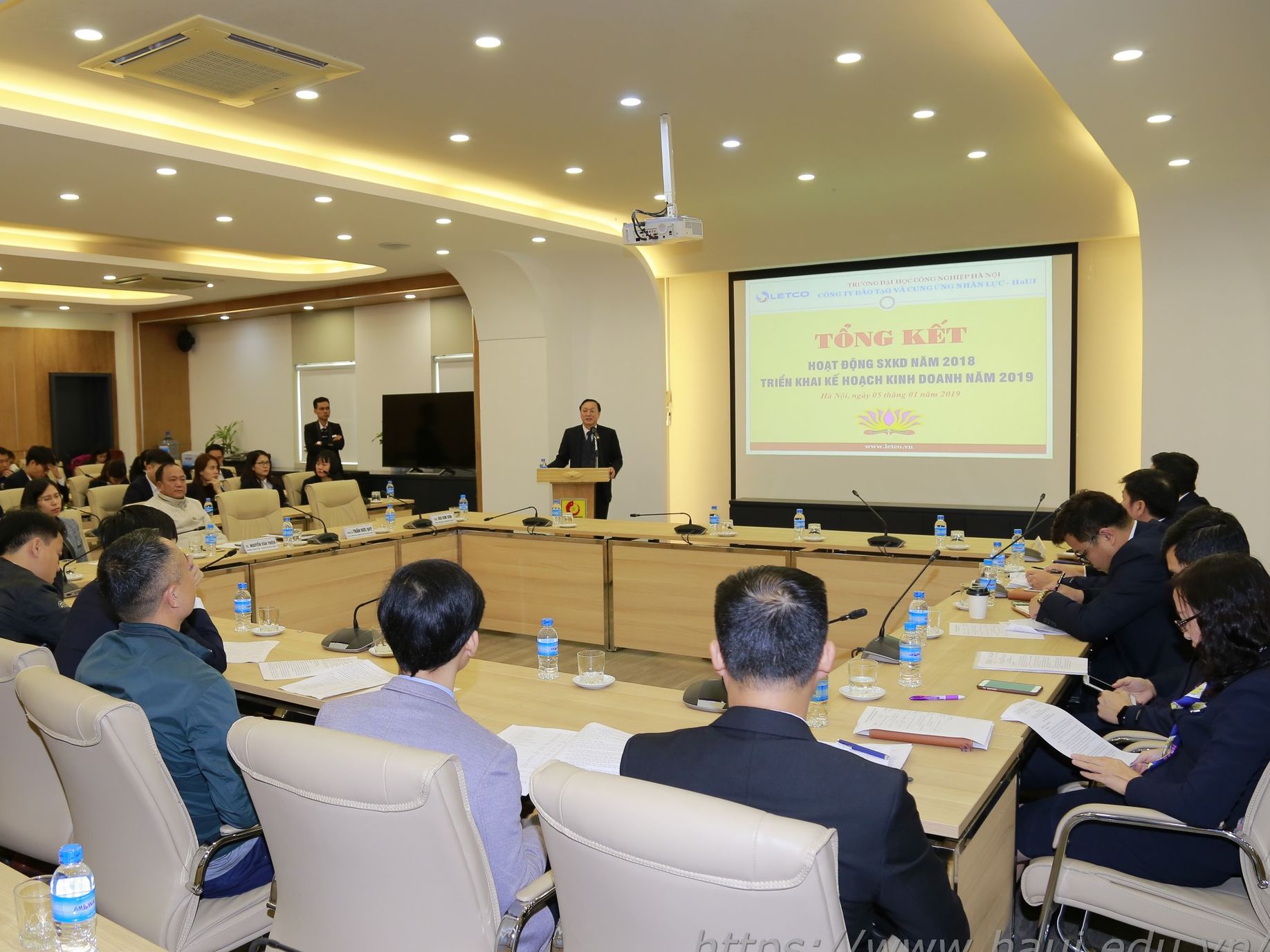 Hội nghị Tổng kết hoạt động sản xuất kinh doanh Công ty Letco năm 2018