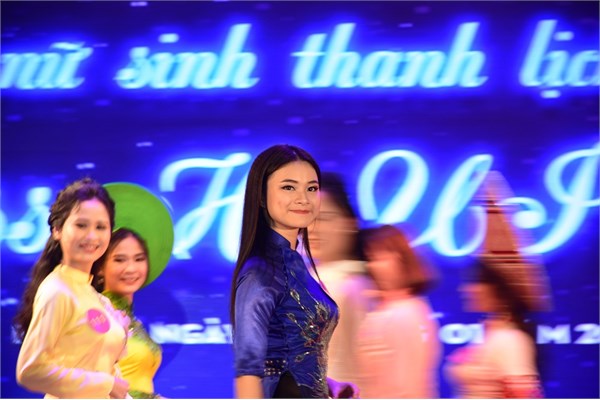 Sắc màu Ngoại ngữ - chung kết Miss HaUI 2018
