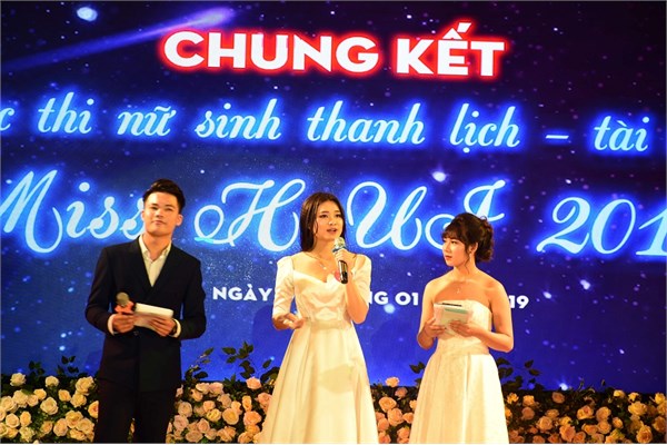 Sắc màu Ngoại ngữ - chung kết Miss HaUI 2018