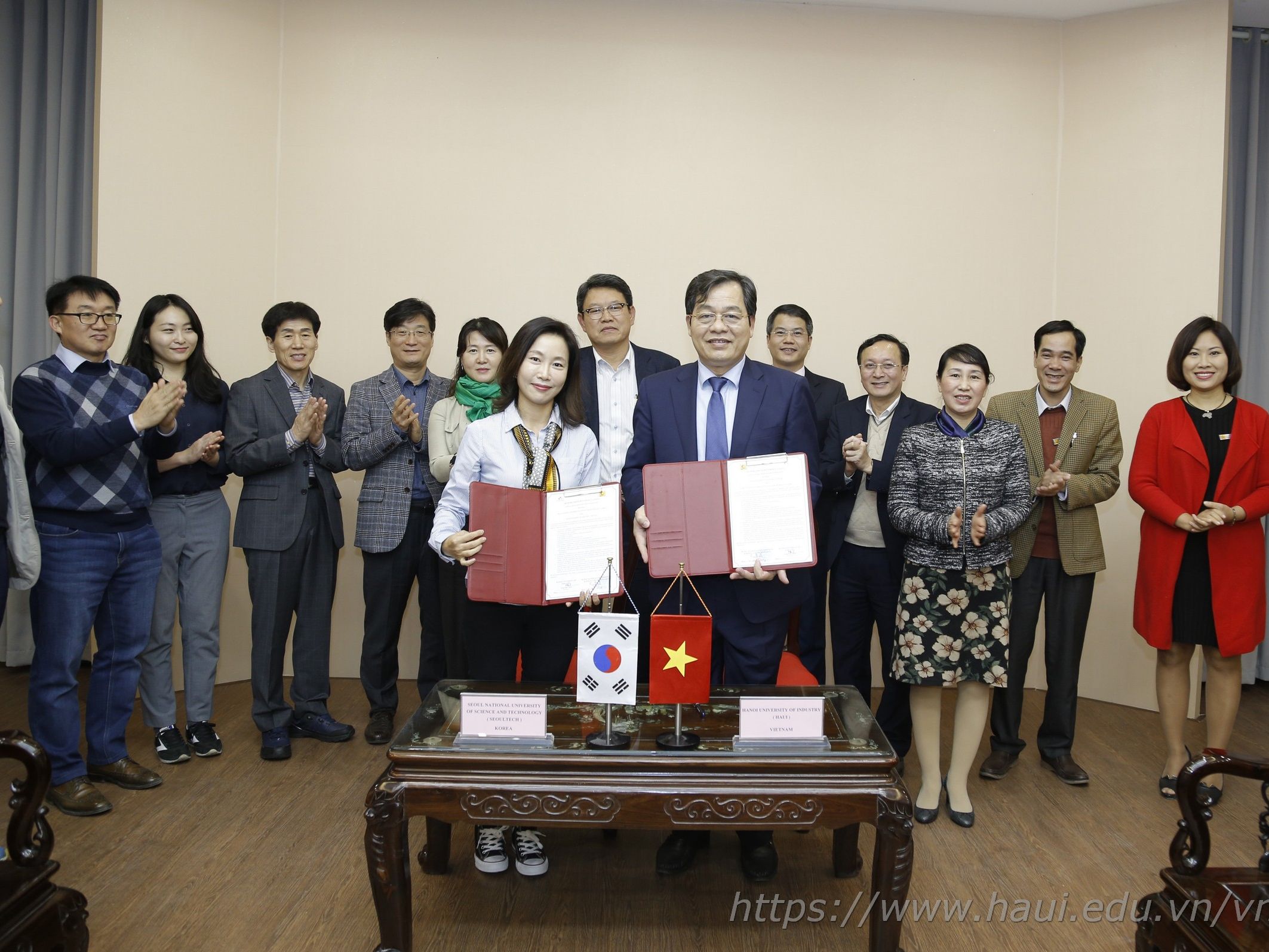Signing a Memorandum of Understanding with Seoul National University of Science and Technology - Korea