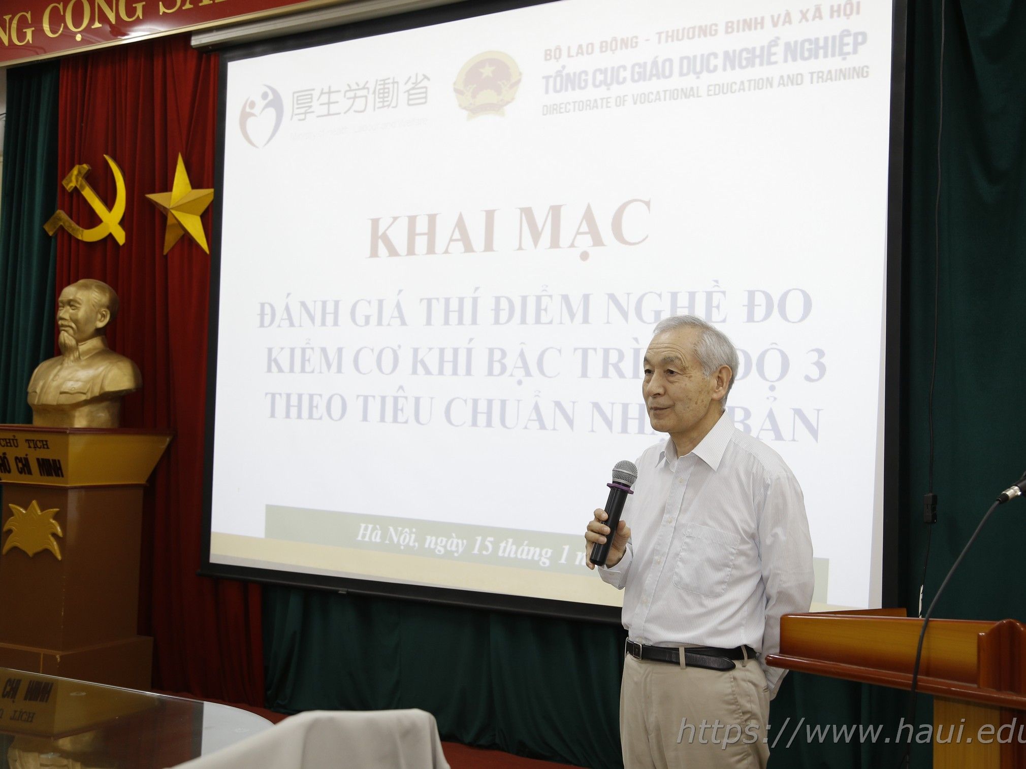 Khai mạc kỳ đánh giá thí điểm nghề Đo kiểm cơ khí bậc trình độ 3 theo tiêu chuẩn Nhật Bản