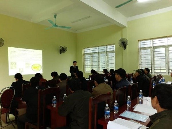 Tập huấn kỹ thuật bảo quản quả quýt Trà Lĩnh (tỉnh Cao Bằng) bằng màng sinh học saponin kết hợp với chitosan và axit axetic
