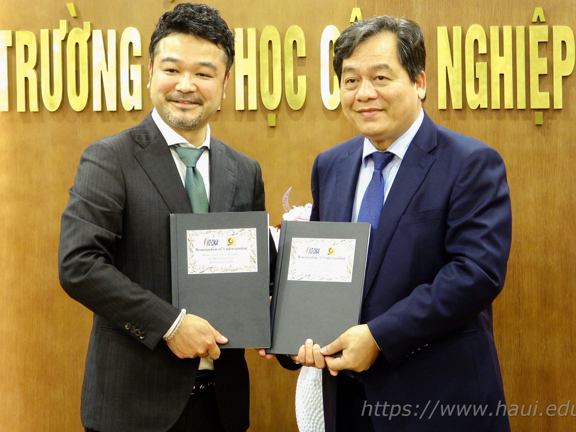 Signing a Memorandum of Understanding with O-OKA Corporation, Japan