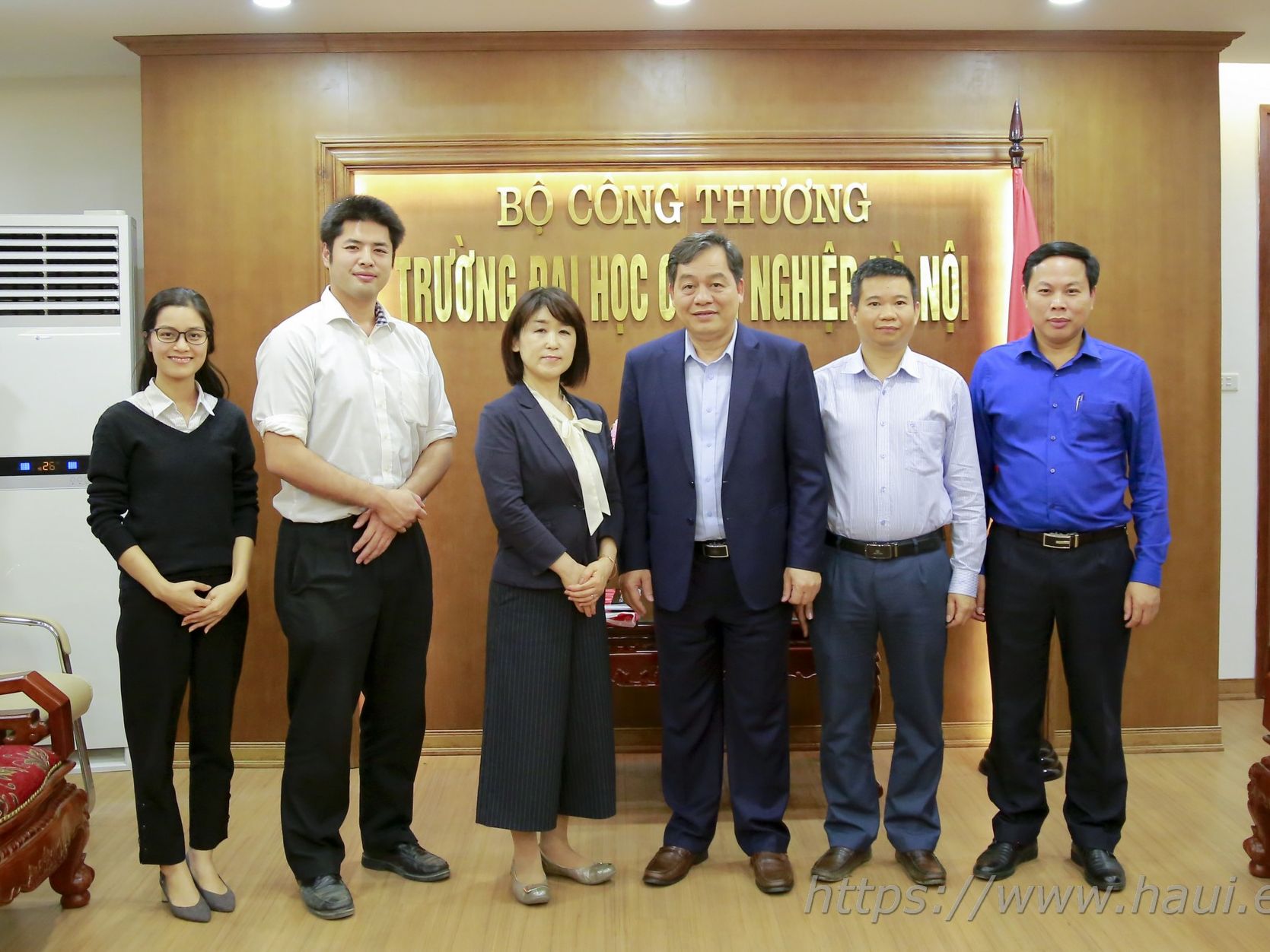 Tiếp đón chuyên gia ngôn ngữ Nhật Bản đến làm việc tại Đại học Công nghiệp Hà Nội