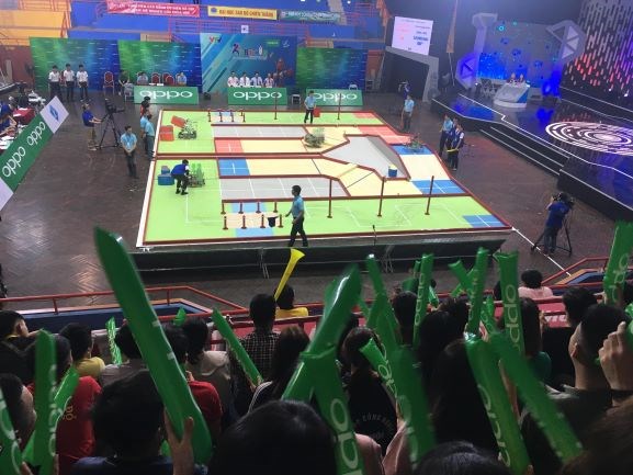 3 đội tuyển đầu tiên của trường vượt qua vòng loại Miền bắc Robocon Việt Nam 2019