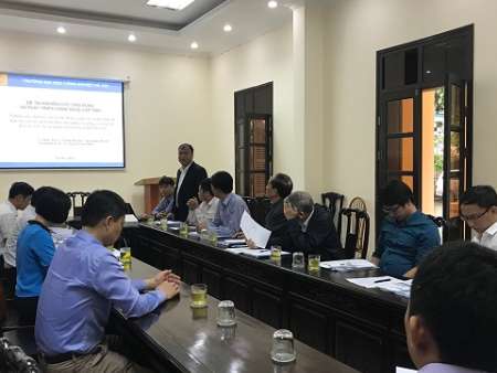 Hội đồng tư vấn tuyển chọn thực hiện đề tài cấp tỉnh về hệ thống giám sát và thu thập dữ liệu trực tuyến của bệnh nhân tại Bệnh viện Đa khoa tỉnh Hà Nam