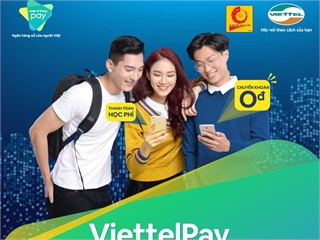 Hướng dẫn sinh viên Đại học Công nghiệp Hà Nội nộp tiền học phí và tiền nhập học qua ViettelPay