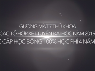 Gương mặt Thủ khoa, Á hoa và thí sinh đạt giải Quốc gia của Đại học Công nghiệp Hà Nội