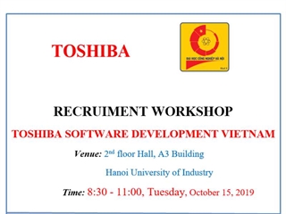 Workshop plan for internship and employment opportunities of Toshiba Software Development Vietnam