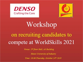 Workshop on recruiting candidates to compete at WorldSkills 2021