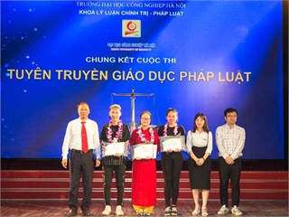 Sinh viên Khoa Du lịch giành Giải Nhất cuộc thi “Tuyên truyền giáo dục pháp luật 2019”