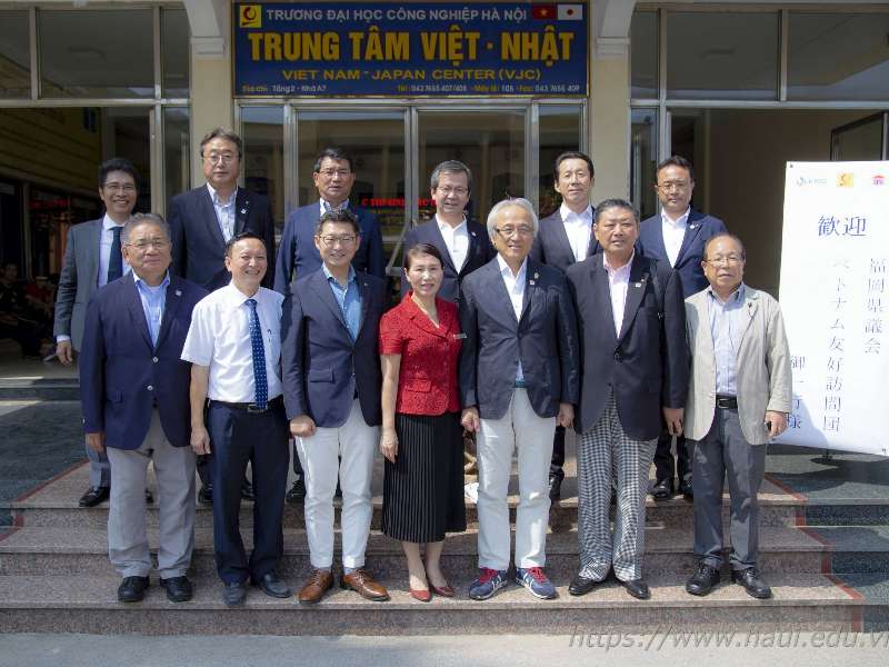 Hanoi University of Industry expands its cooperation with Fukuoka Prefecture (Japan)