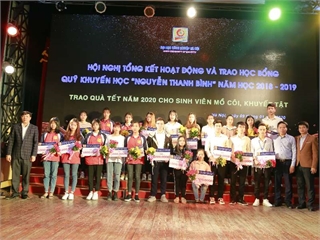 Hội nghị tổng kết và trao học bổng Nguyễn Thanh Bình năm học 2018 – 2019
