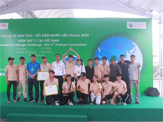 Super Cup 50 - Đại học Công nghiệp Hà Nội giữ vững ngôi vô địch cuộc thi Lái xe sinh thái tiết kiệm nhiên liệu Honda năm 2020