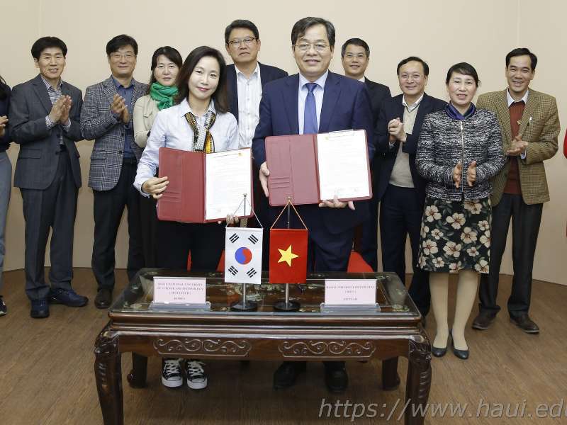 International cooperation activites at Hanoi University of Industry