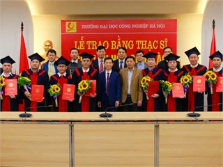 Graduation Ceremony and Award of Master's Degrees for 12 Lao students