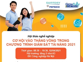 Hội thảo cơ hội việc làm Công ty TNHH Suntory Pepsico Việt Nam