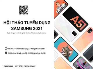 Hội thảo việc làm Công ty TNHH Samsung Electronics Việt Nam