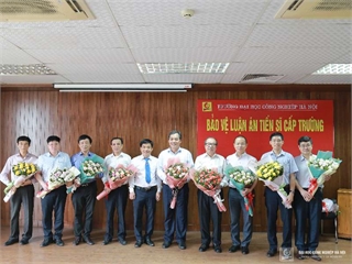 NCS Nguyễn Trọng Mai bảo vệ thành công Luận án Tiến sĩ cấp trường