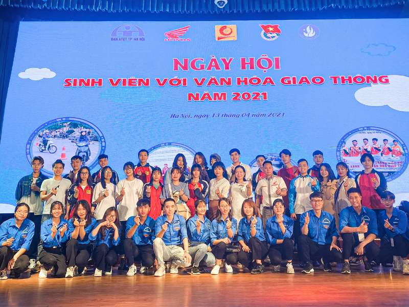 Traffic Culture Festival of HaUI students in 2021