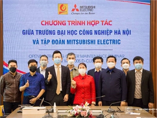 Lễ bàn giao thiết bị của Công ty TNHH Mitsubishi Electric Việt Nam