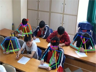 HaUI students apply AI to develop exam cheating detection software