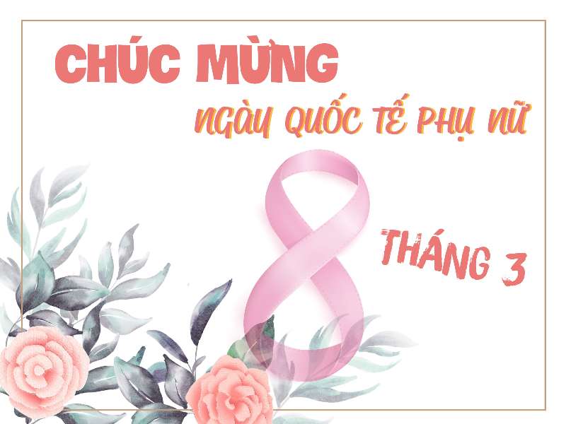 Hiệu trưởng chúc mừng nhân ngày Quốc tế Phụ nữ 8/3