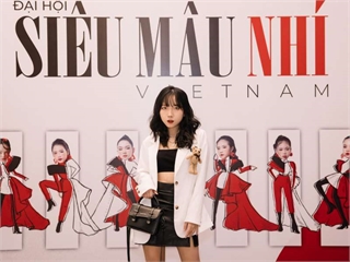 HaUI student makes an impression at Vietnam Junior Supermodel Festival 2022
