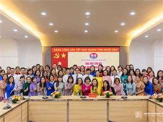 Đại hội các chi bộ thuộc Đảng bộ Trường Đại học Công nghiệp Hà Nội, nhiệm kỳ 2022 - 2025
