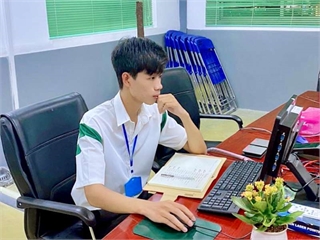 Cap Trong Minh, an excellent graduate from the Faculty of Mechanical Engineering