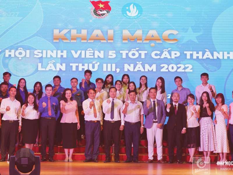 The third festival of “Students of Five Merits” at City-level in 2022 was organized at Hanoi University of Industry