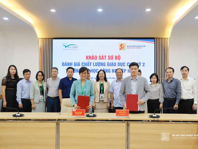 Khảo sát sơ bộ đánh giá chất lượng giáo dục Trường Đại học Công nghiệp Hà Nội