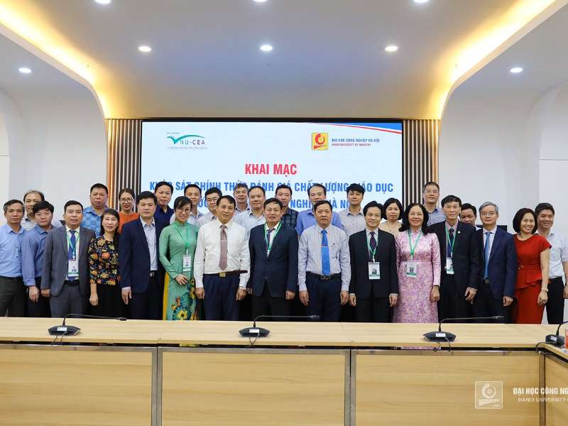 Khai mạc khảo sát chính thức đánh giá chất lượng cơ sở giáo dục Trường Đại học Công nghiệp Hà Nội