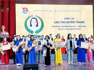 Nữ giảng viên Đại học Công nghiệp Hà Nội đạt danh hiệu Nhà giáo trẻ Thủ đô tiêu biểu năm 2022