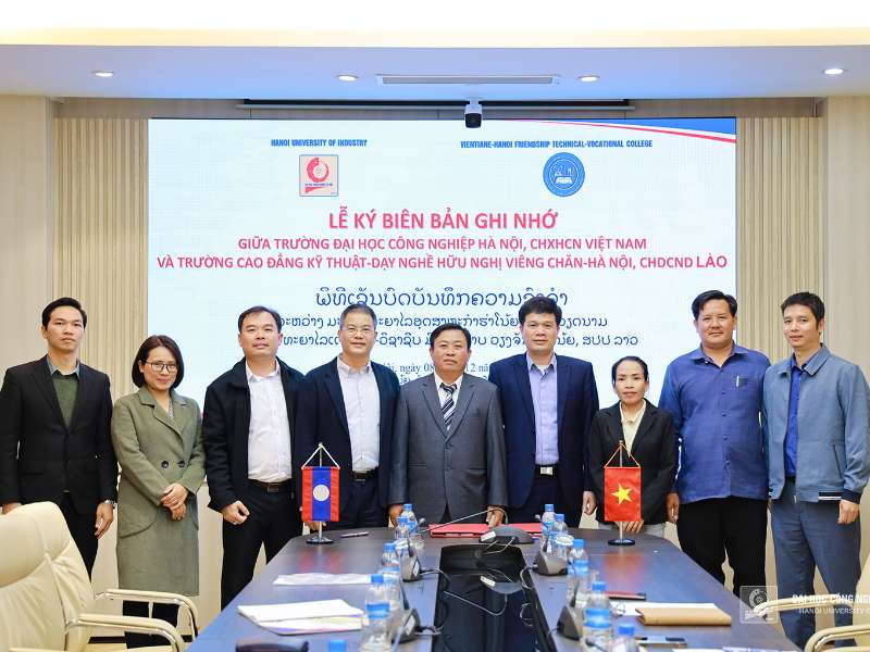 HaUI - VIHATEC promotes training cooperation