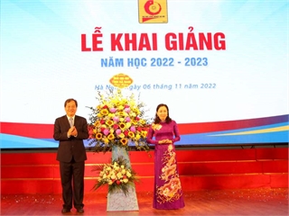 [Báo Hà Nam] Bộ trưởng Bộ Công thương Nguyễn Hồng Diên dự khai giảng năm học mới của Trường Đại học Công nghiệp Hà Nội cơ sở Hà Nam