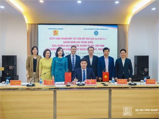 Trường Đại học Công nghiệp Hà Nội ký kết thỏa thuận hợp tác đào tạo với Trường Đại học Khoa học kỹ thuật Quảng Tây, Trung Quốc