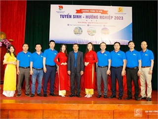 Đại học Công nghiệp Hà Nội tư vấn tuyển sinh, hướng nghiệp tại Hải Dương và Quảng Ninh