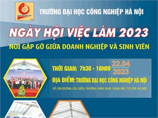 Ngày hội việc làm trường Đại học Công nghiệp Hà Nội năm 2023