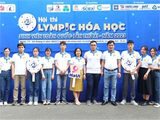 HaUI students achieved high results at the 11th National Student Chemistry Olympiad 2023