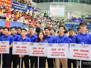 DCN - DREAM and DCN - DT 01 advance to the 1/8 knockout round in the Finals of Robocon 2023.