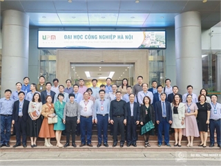 Industrial University of Ho Chi Minh city paid a working visit to Hanoi University of Industry