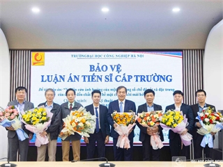 Nghiên cứu sinh Nguyễn Huy Kiên bảo vệ thành công Luận án Tiến sĩ ngành Kỹ thuật cơ khí