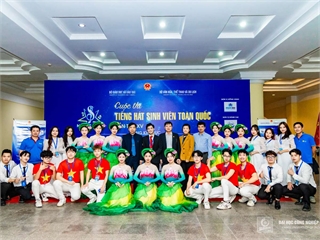 Sinh viên Đại học Công nghiệp Hà Nội tham dự Cuộc thi Tiếng hát sinh viên toàn quốc lần thứ XV
