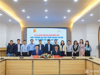Đại học Công nghiệp Hà Nội ký biên bản ghi nhớ hợp tác với Đại học Lạc Hồng