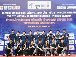 [suckhoedoisong] HaUI ghi dấu ấn tại Olympic Tin học Sinh viên Việt Nam lần thứ 32, Procon và Kỳ thi lập trình sinh viên quốc tế ICPC Asia