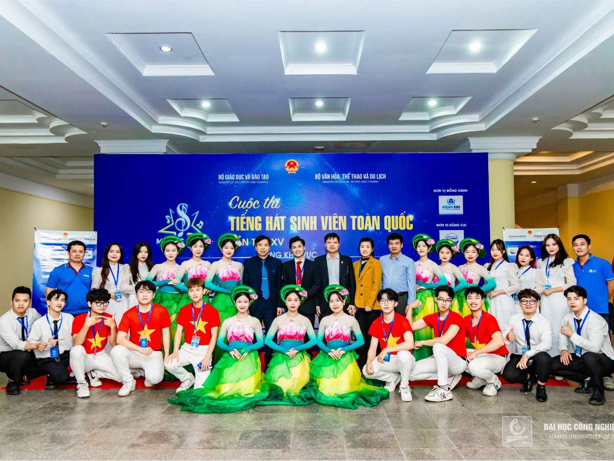 HaUI Students Shine at the 15th National Student Singing Contest - Northern Region