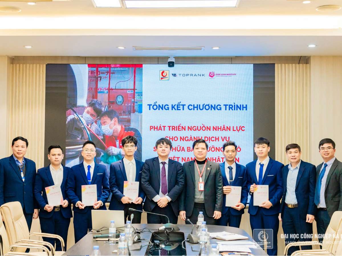 Review Conference of the Training Course on Developing Human Resources for the Automobile Repair and Maintenance Service Industry in Vietnam and Japan